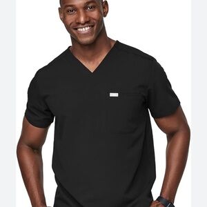 Figs technical collection XL Men's Black V-Neck medical Shirt